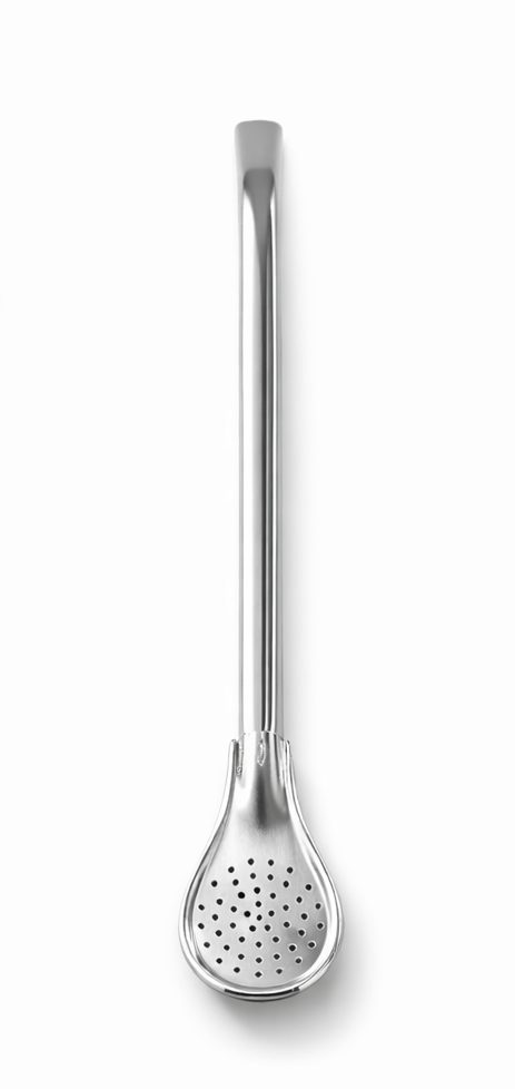 Bombilla de alpaca simple