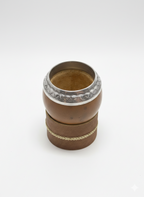 Mate Pulido boquilla alpaca cincelada