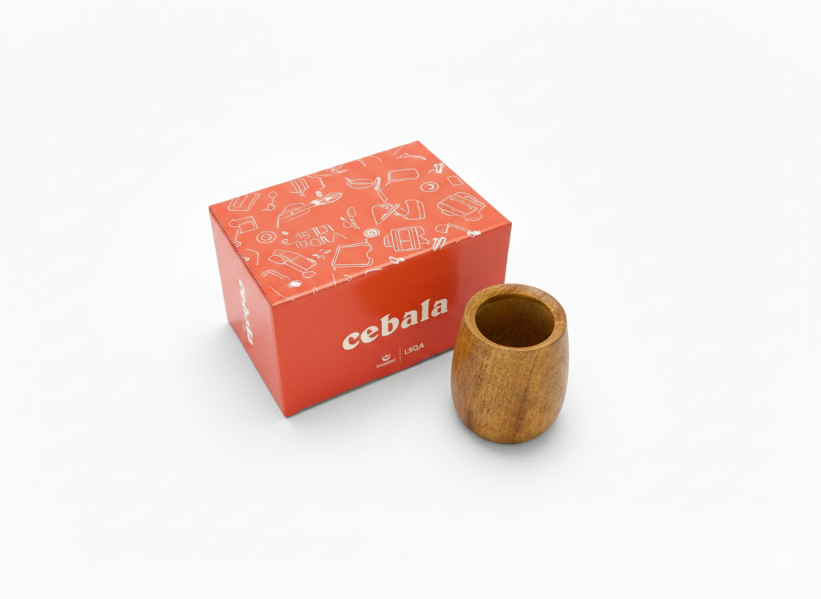 Mate de algarrobo huevito