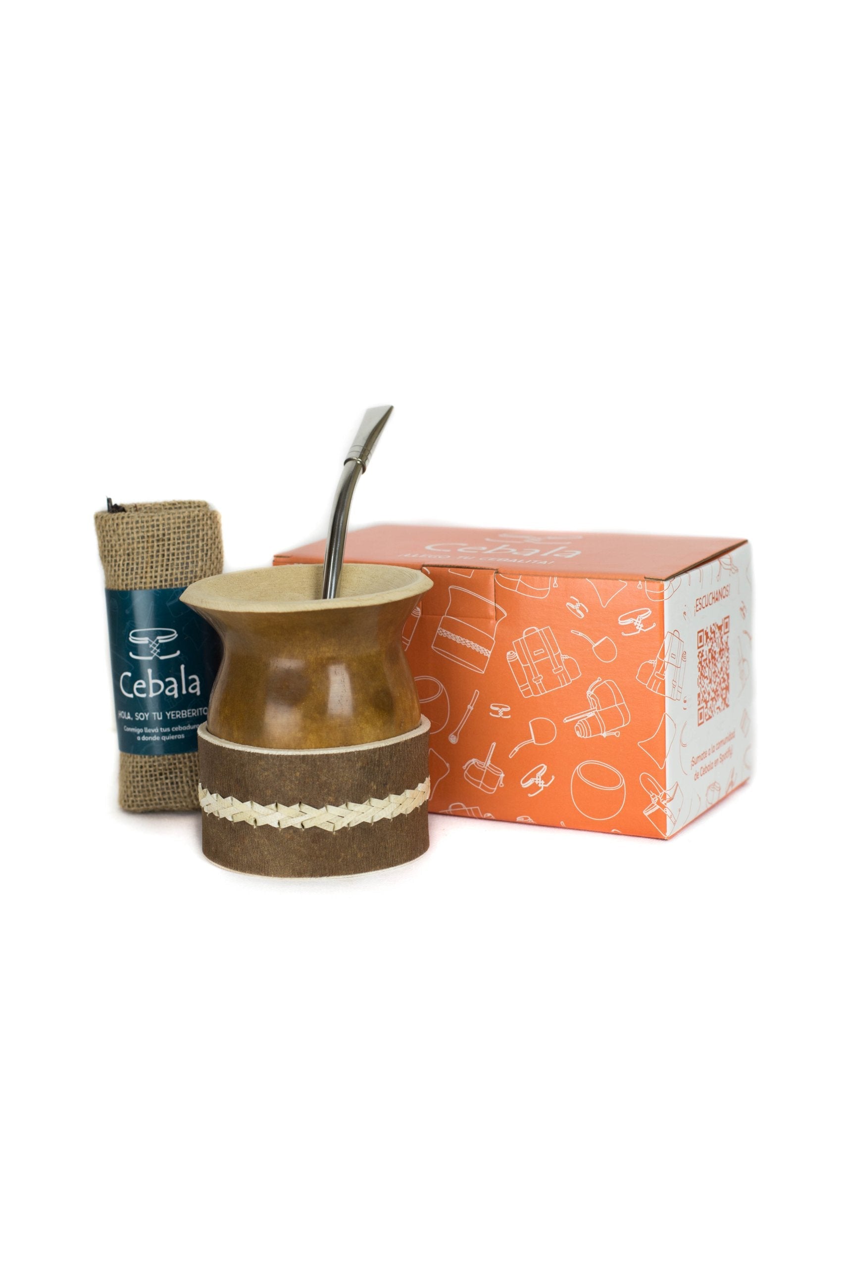 Mate Vuelo, Bombilla Alpaca y Posa Mate