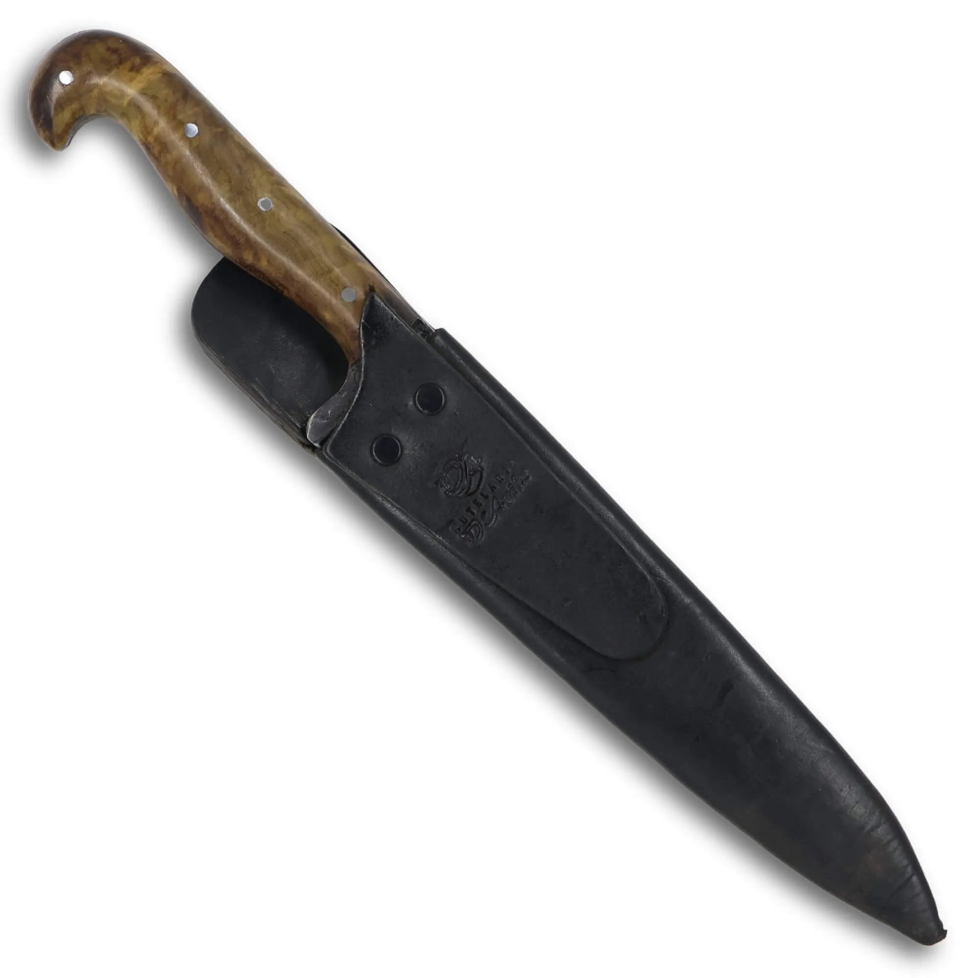 Cuchillo D´Avila 20 cm en acero al carbono, mango de madera