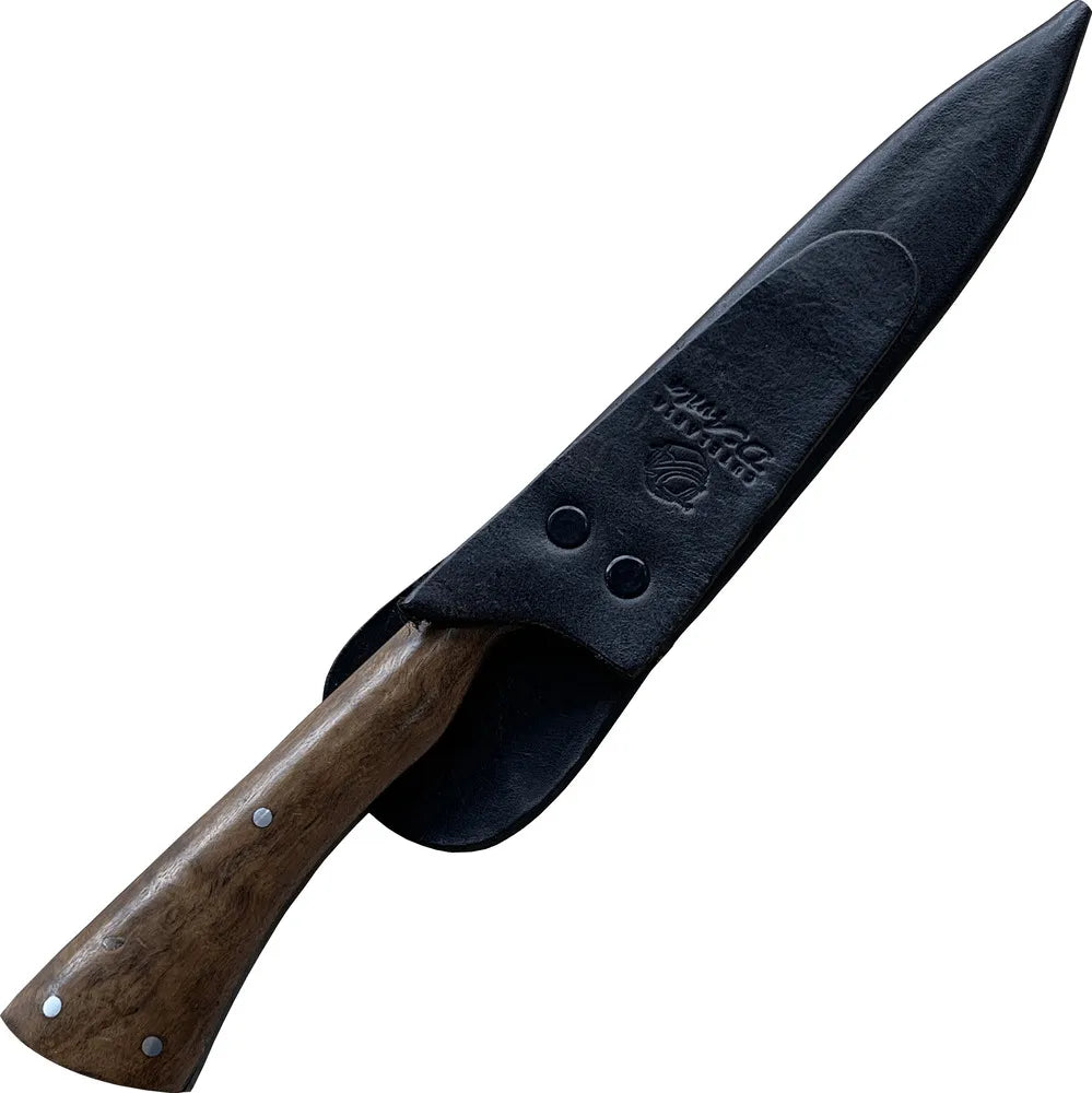 Cuchillo Gaucha D'Avila de 16cm en acero al carbono, mango de madera