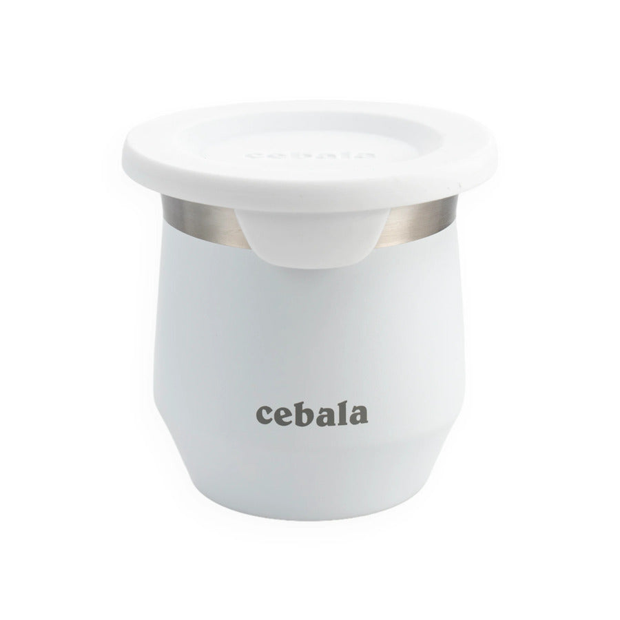 Mate de Acero Inoxidable Premium Blanco –  Empresarial Personalizado