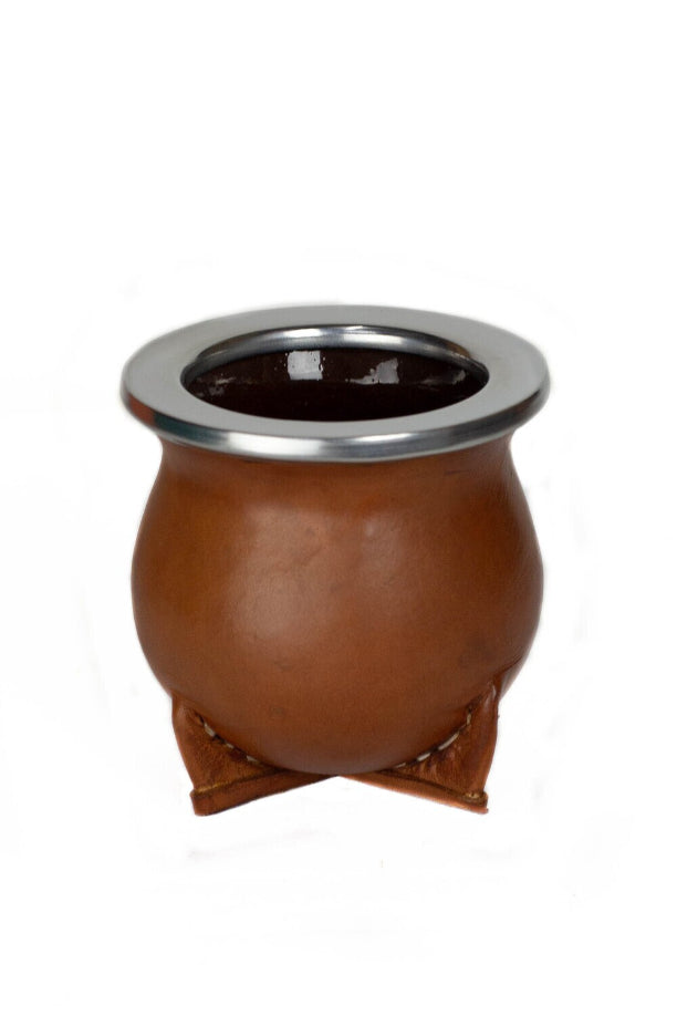 Mate De Cerámica Forrado