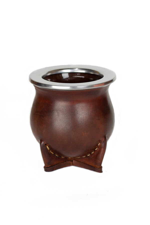 Mate De Cerámica Forrado