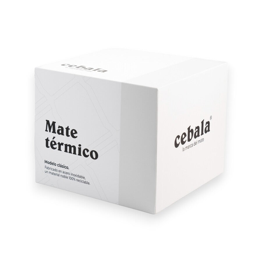 Mate Acero inoxidable Premium [Blanco]