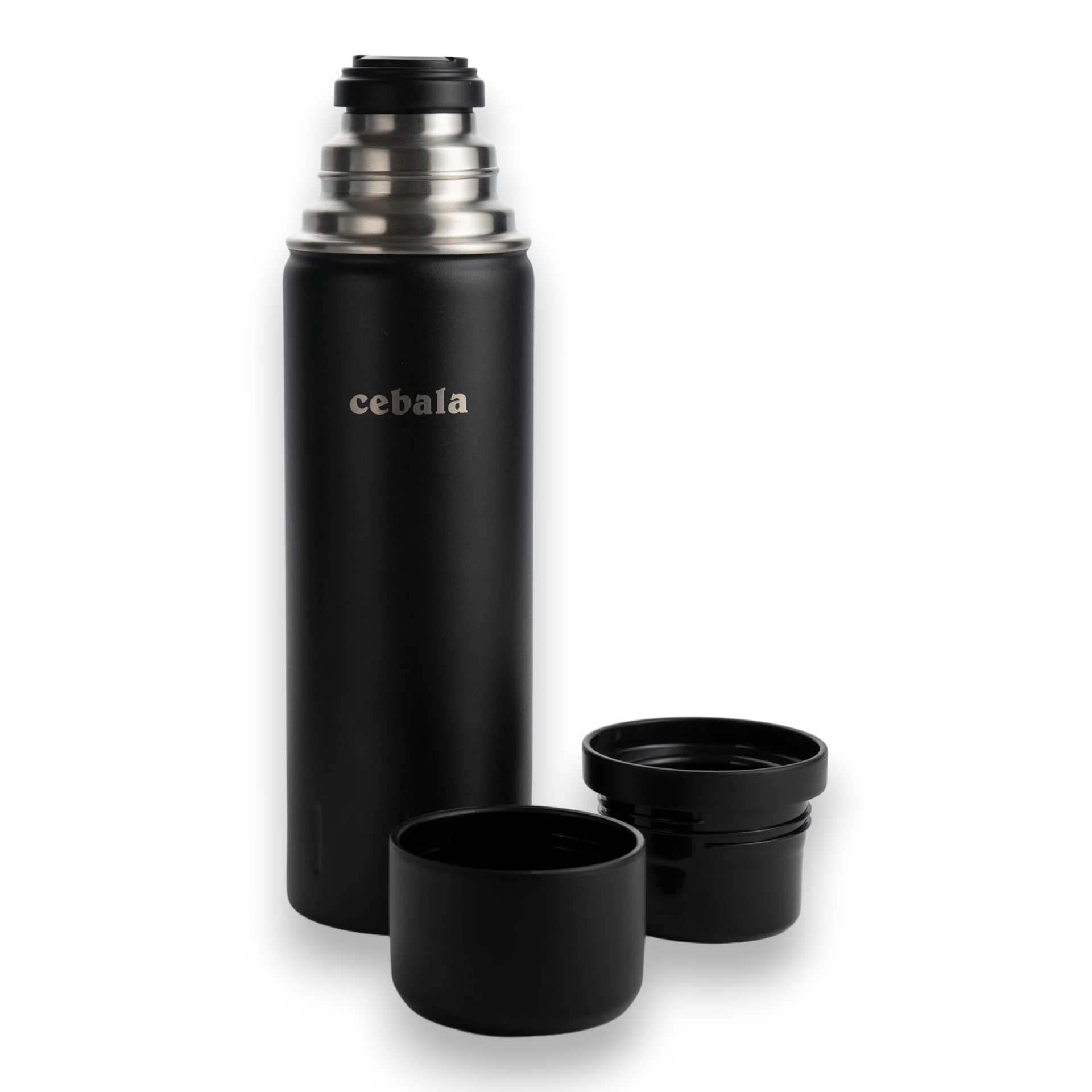 Mate & termo de acero inoxidable
